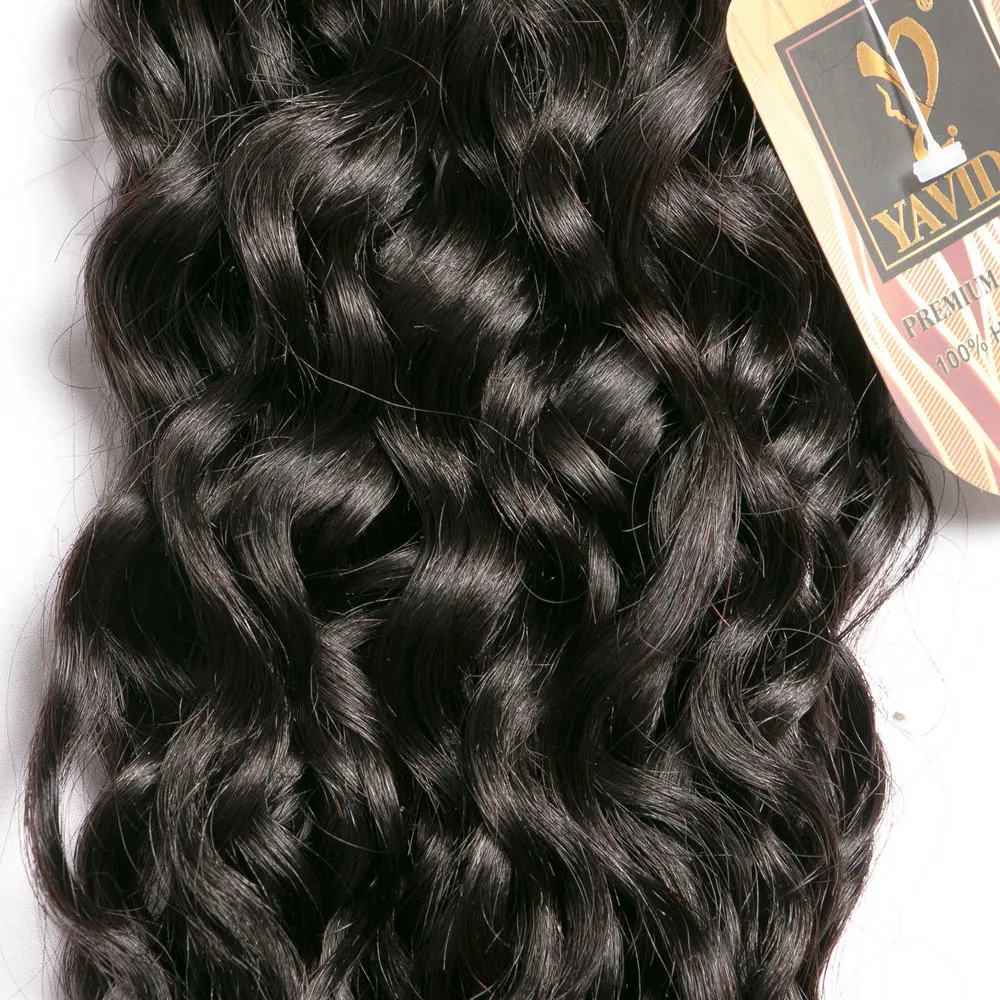 

Yavida Brazilian Water Wavy And Wet Human Hair Weave Bundles 1 PCS Non Remy Hair Extensions 100% Water Human Hair Weaving