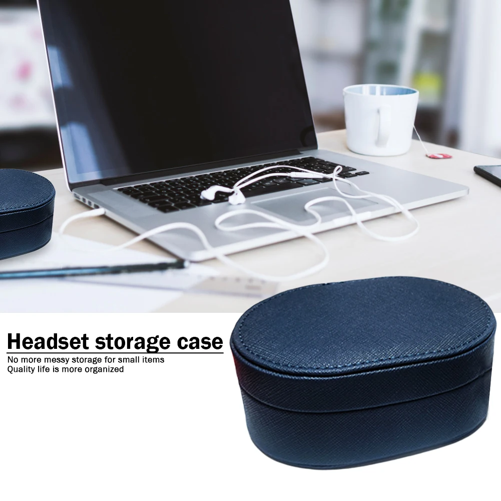 Waterproof Earphone Carrying Case PU Protective Travel Portable Storage Box for FiiO | Электроника