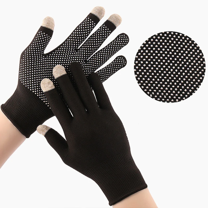 Дышащие перчатки унисекс для сенсорных экранов летние тонкие на запястье мужчин