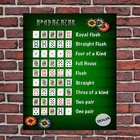 Игральные карты покера, казино, жестяной знак, металлический плакат, металлический декор, металлическая живопись, настенная наклейка, настенный знак