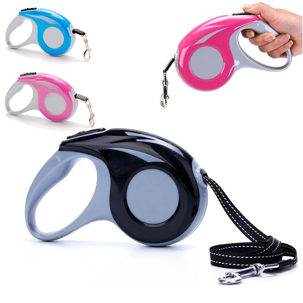 Нейлоновый Поводок для домашних питомцев износостойкая Выдвижная рулетка