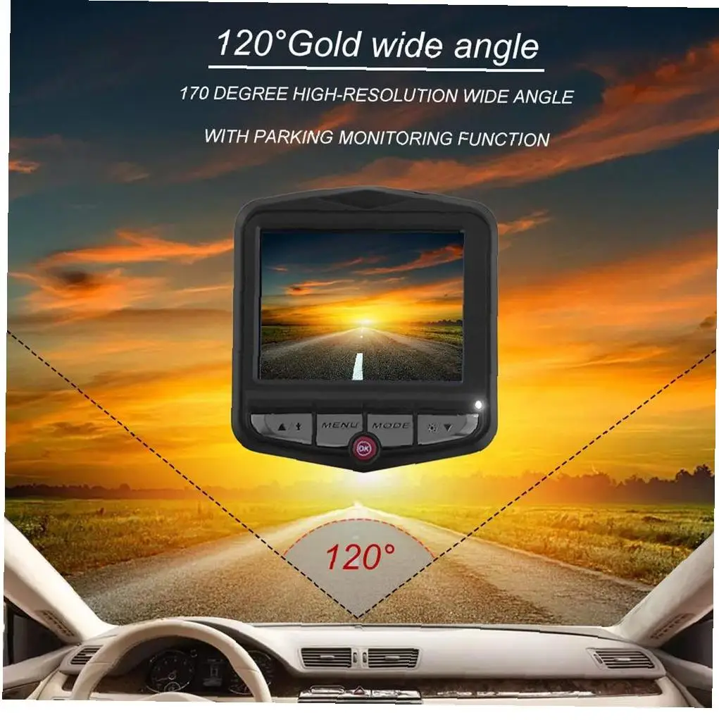 2 4 &quotHD lcd Автомобильный видеорегистратор для автомобиля Cam camera Video RecorderBlack|Кабели