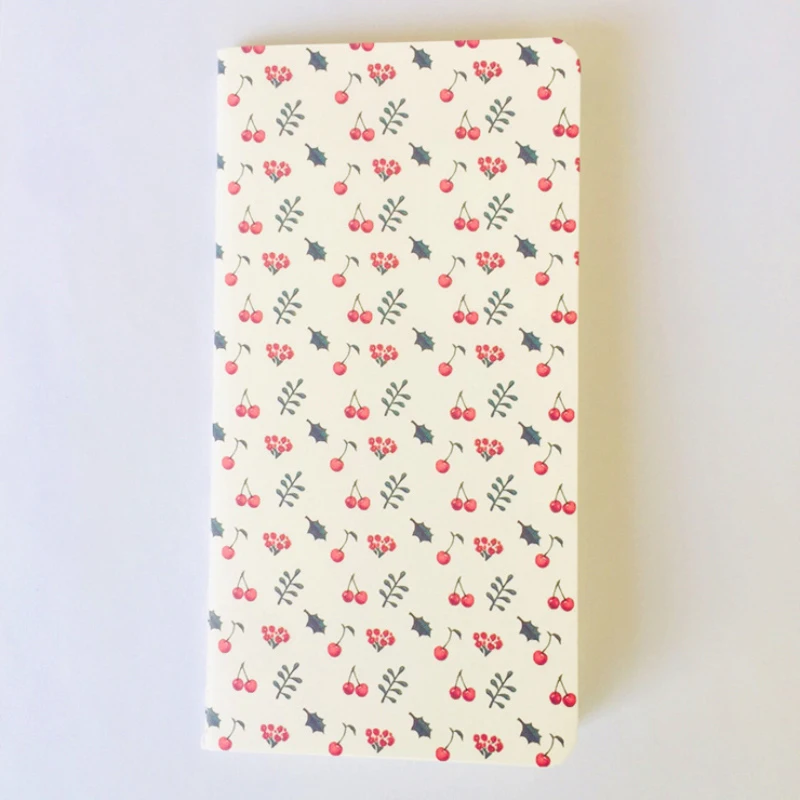 1pcs Cherry 1 шт./лот Kawai мультфильм карманный блокнот ежедневный ежемесячник еженедельник записная книжка-органайзер школьные принадлежности канцелярские принадлежности подарок - Цвет: 1pcs Cherry