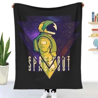 spaceout throw blanket sheets on the bed blanket on the sofa decorative bedspreads for children throw