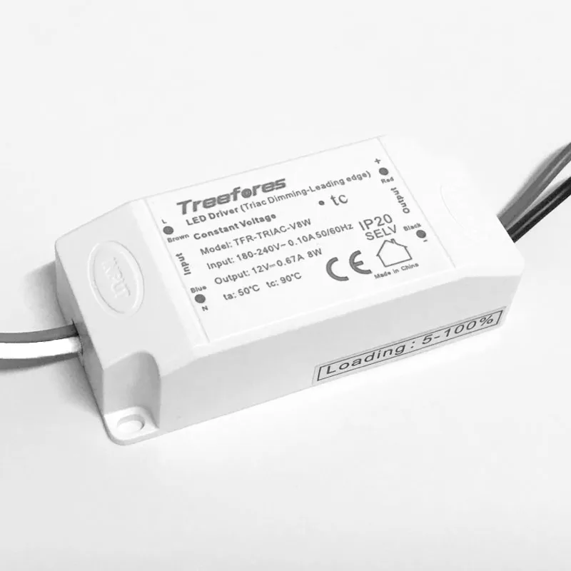 С драйвером постоянного тока для светодиода Triac Dimmable15W 0-700mA 150/250/350/400/450/500/600/700mA