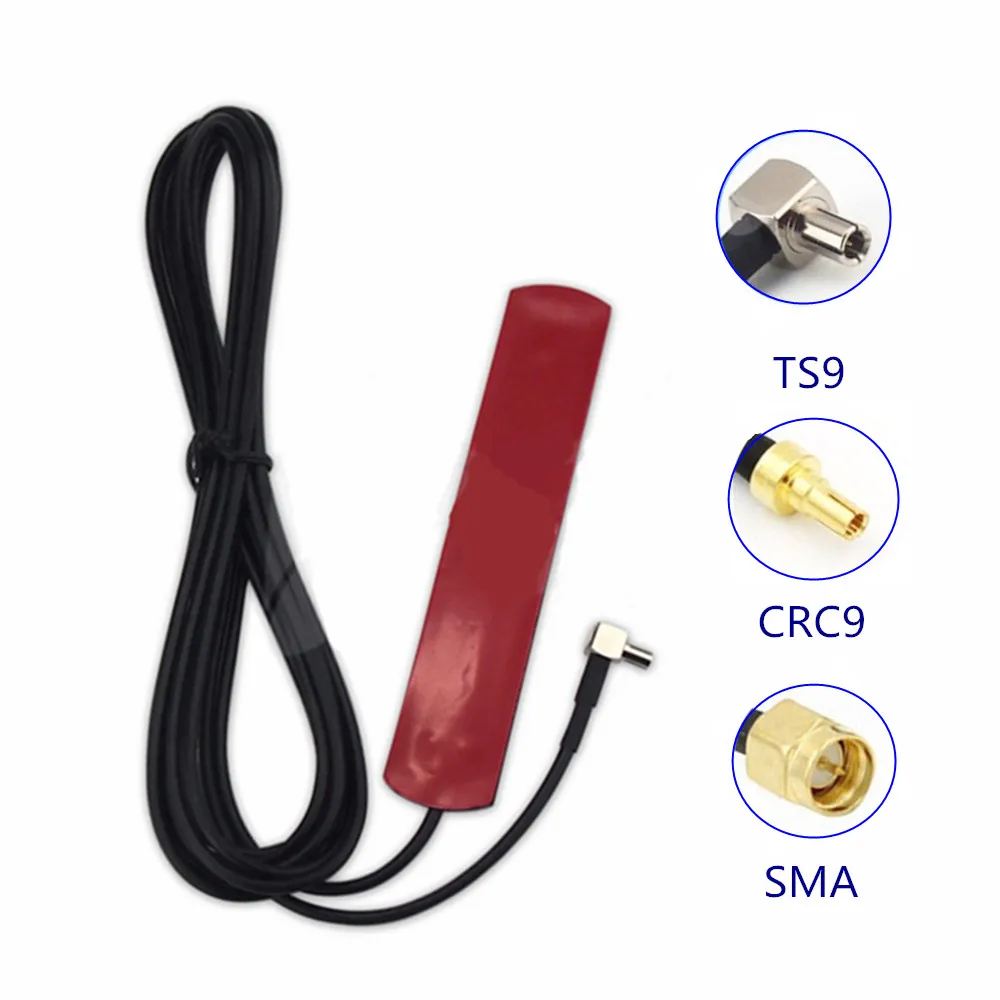3g 4G антенна TS9 CRC9 SMA4G LTE патч-антенна 3 м кабель 4G маршрутизатор Антенна 3Dbi внешняя антенна для huawei маршрутизатор USB модем