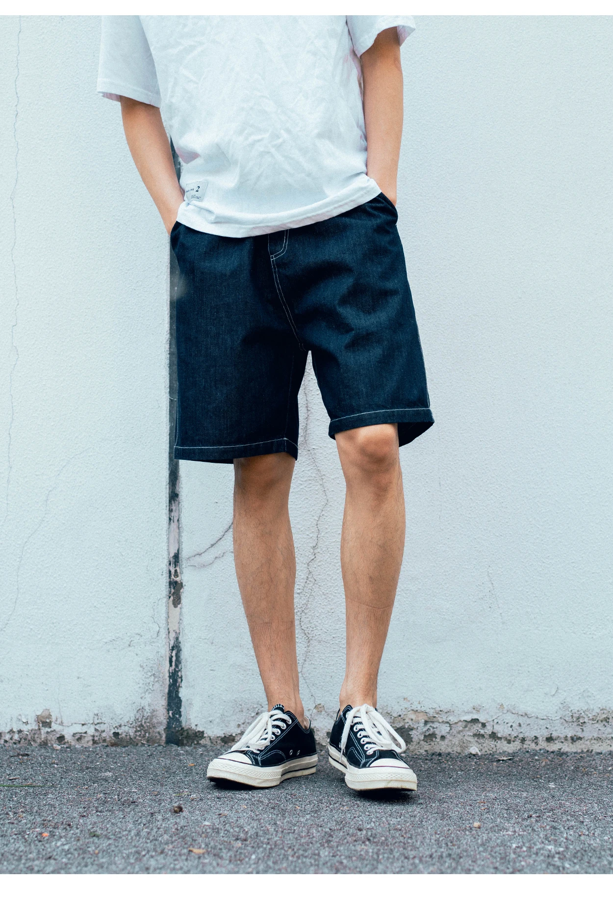 Casual Shorts Jean Hombre Mens Male Jeans Vintage Short Sweatpants Steampunk Shorts Bermuda Masculino Bodybuilding Shorts BB60DK