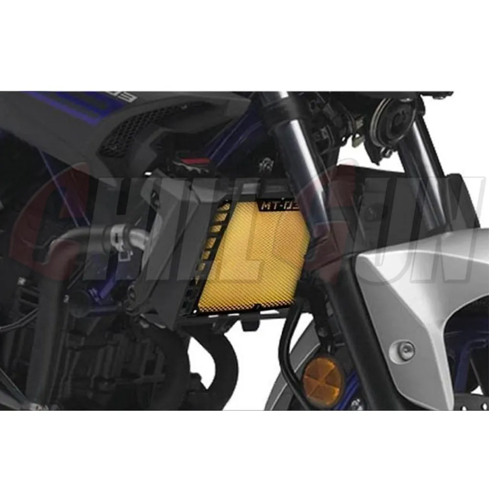 Мотоциклетная алюминиевая решетка радиатора защитная крышка для MT-03 MT03 MT25 MT-25