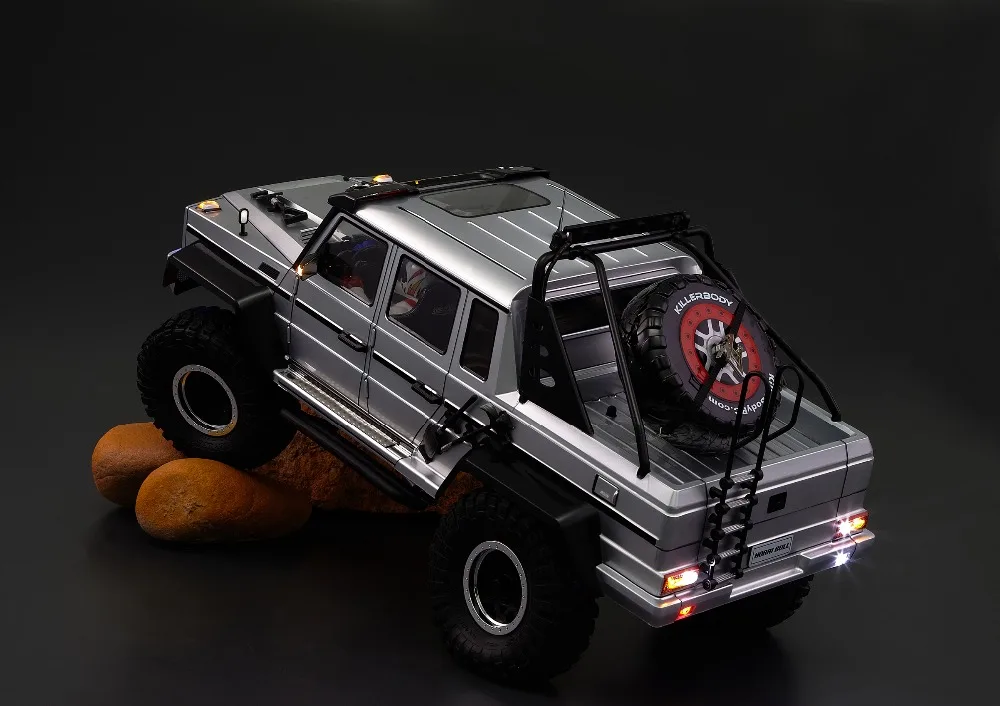 Killerbody 1:10 RC Гусеничный прозрачный/окрашенная версия автомобиля Horri-bull с колесной базой 313 подходит для осевого шасси