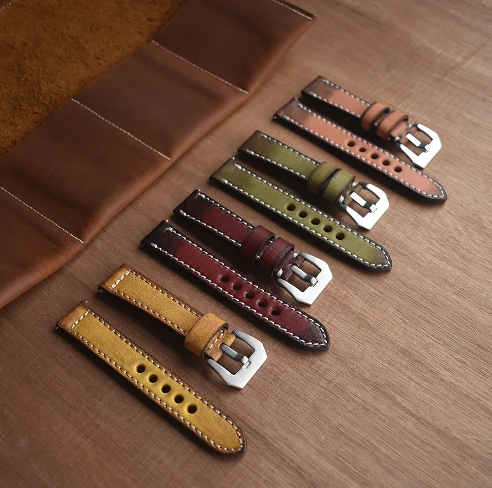 Ремешок из мягкой кожи для Samsung S3 S2 аксессуары часов Amazfit bip 18 мм/22 мм/20 мм|Ремешки