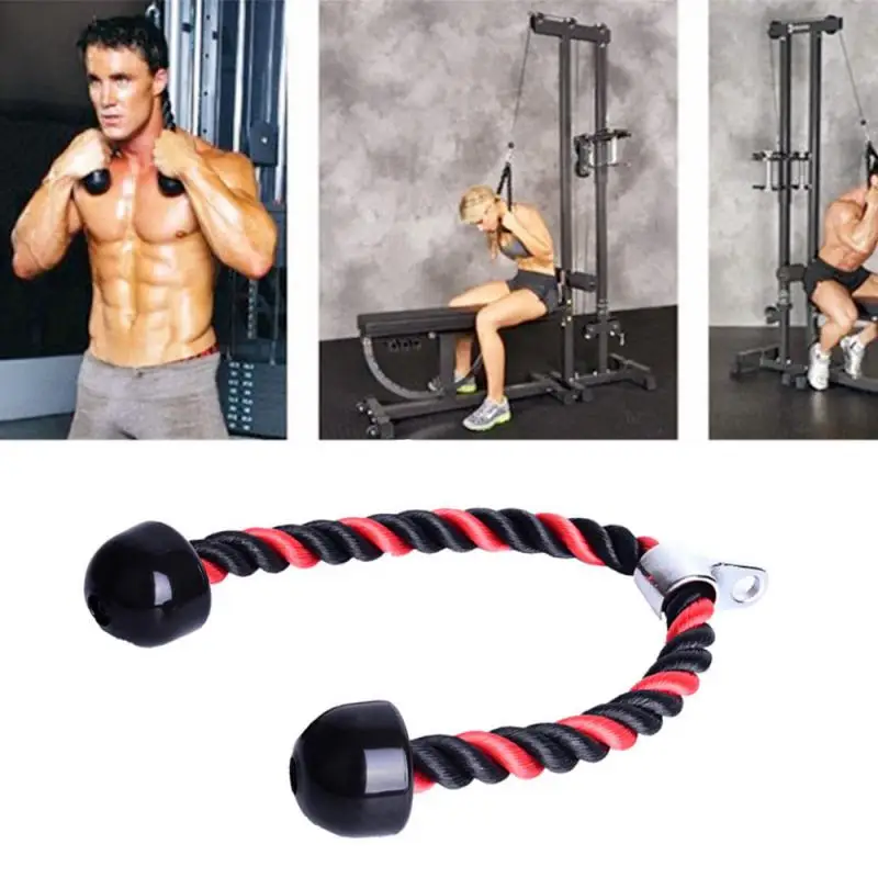 

7pcs Resistance Band Rope For Biceps Triceps Building Excercise Drawstring Pull-Down Band Gymnasium Training Tension Rope