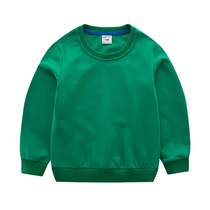 New 2-12 T Children's T-shirts Boy Girls Candy Color Clothes Baby Cotton Spring / Fall Long Sleeved T-shirt Tops Hot Kids Tshirt