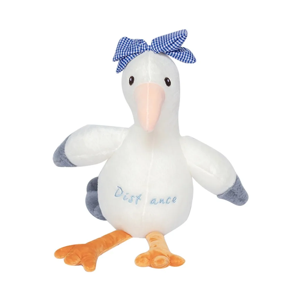 Интересный мультфильм Чайка плюшевая кукла милая Подушка украшение