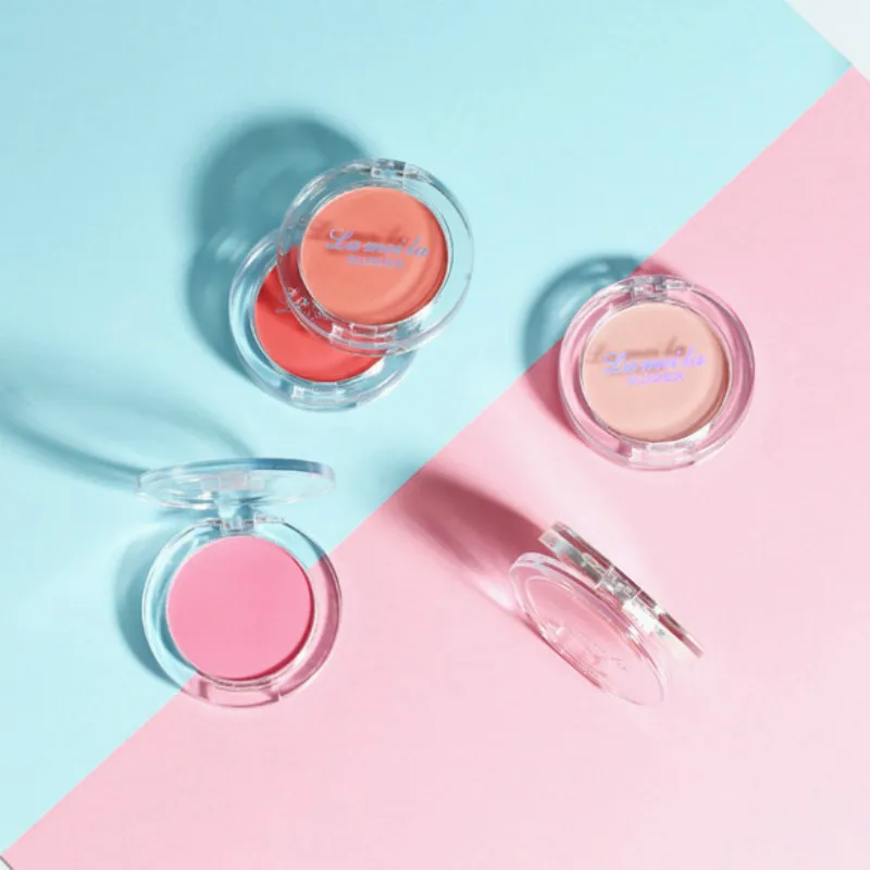 Румяна Минеральная Пудра для лица водостойкий стойкий Макияж матовая база щек