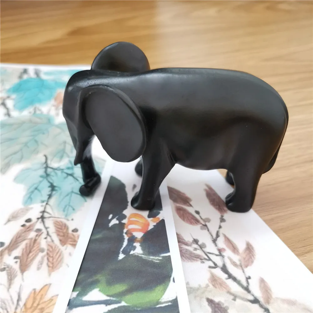 

Creative three-dimensional elephant paperweight small ornaments desktop decoration furnishings study stationery accessories resi