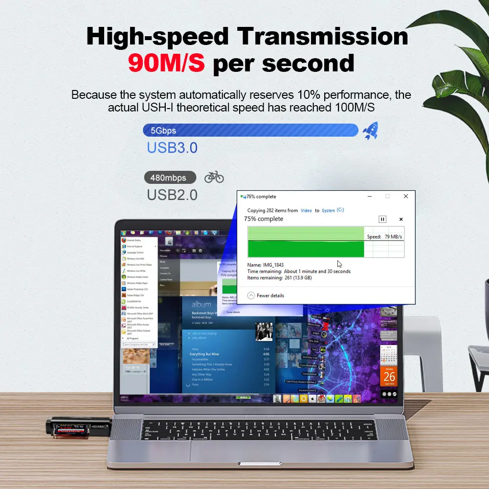 Rocketek usb 3 0 multi Smart считыватель карт памяти OTG Тип c адаптер мини кардридер для микро