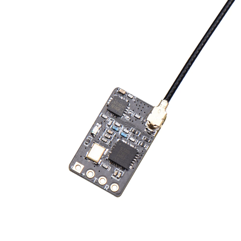 ExpressLRS-receptor RX24T ELRS de 2,4G, Nano tama&ntilde;o 11x18mm para Drones de carreras, FPV, estilo libre, piezas de bricolaje LR4 LR-1