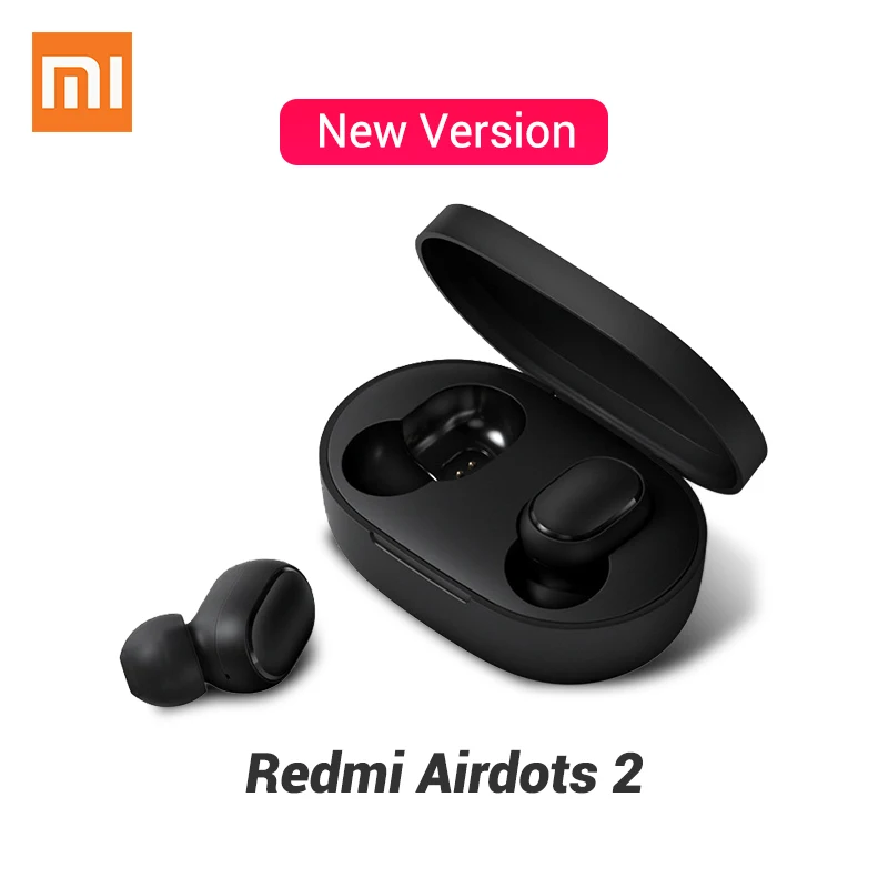 Xiaomi Redmi Airdots 2 Bluetooth наушники левый и правый низкая режима задержки Mi беспроводные