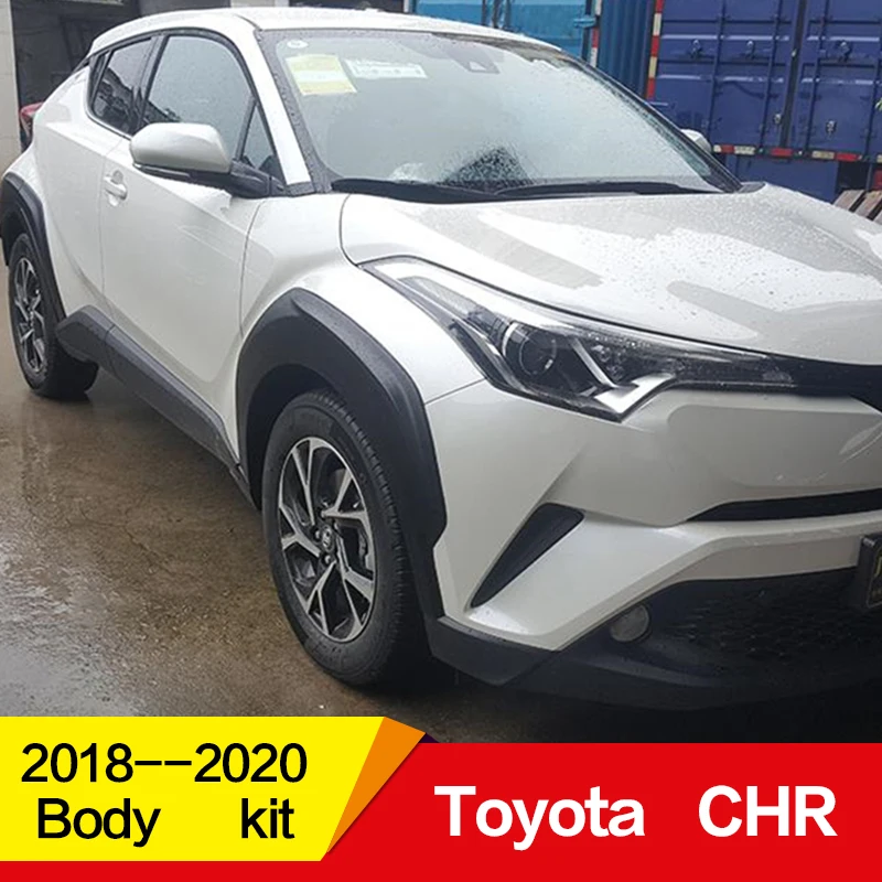 Подходит для Toyota CHR, обвес, крыло,,, лет, Воздухозаборники, вентиляционные крышки, автомобильные аксессуары, 6 шт