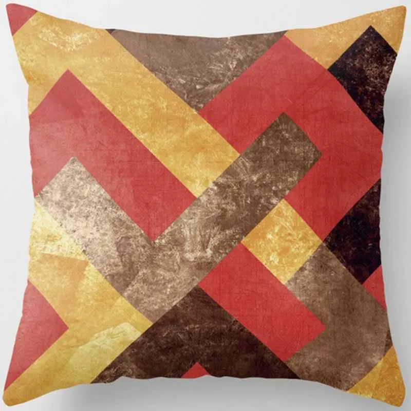 Лидер продаж подушка с геометрическим рисунком Чехол Мужские и женские часы