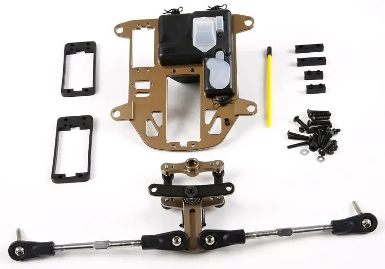 Aluminum Sym Steer Push-Pull Steering Kit For HPI Baja 5B Rovan KM 5b buggy rc car parts | Игрушки и хобби