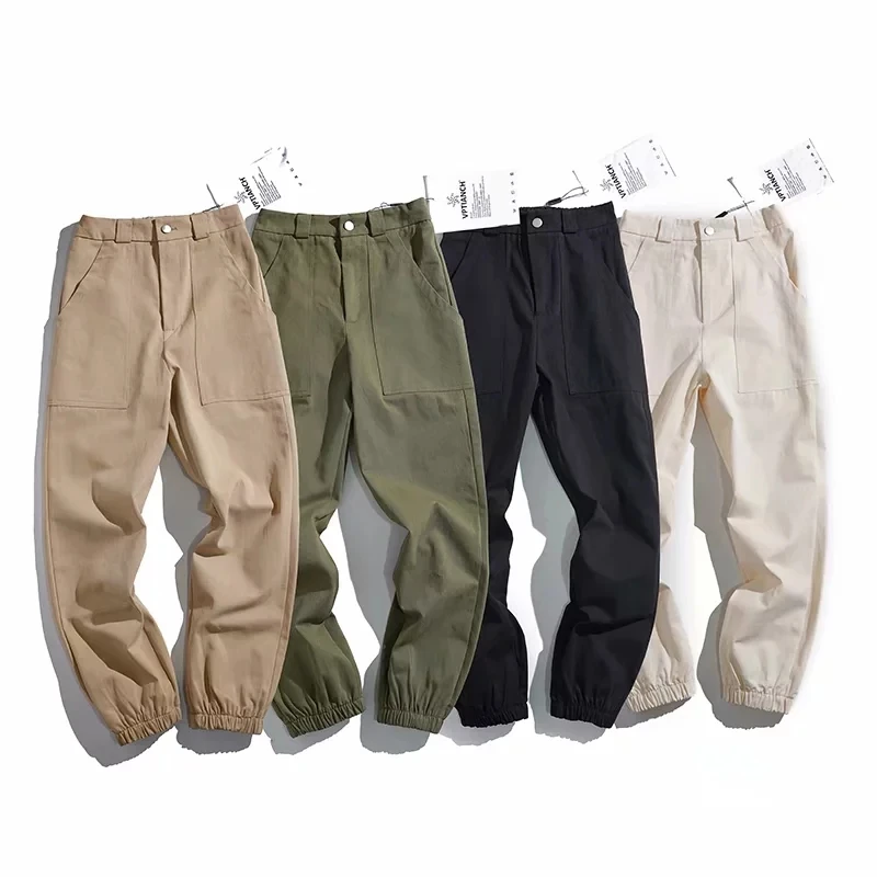 Fashion Women Army Green Cargo Pants High Waist Trousers Joggers Harem Ankle Length Female 4 Colors | Женская одежда