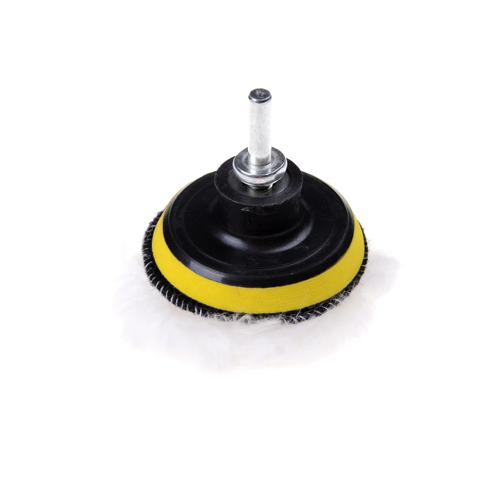 3&quot car polishing pad set Polishing Buffer Waxing Buffing Pad Drill Set Kit Car sponge Wheel polisher for 5pcs | Инструменты