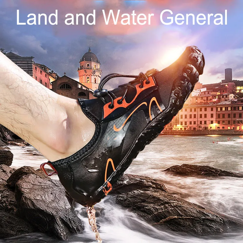 

Cheap Men Women Water Shoes Swim Shoes Beach Sports Quick Dry Barefoot for Boating Fishing Diving Surfing Breathable Comfortable