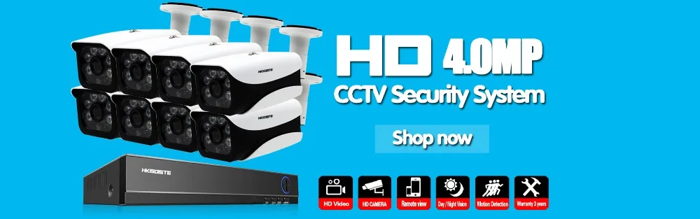 HKIXDISTE HD AHD 5MP DVR HD 2592P In/наружная система камер домашней безопасности 8CH CCTV видеонаблюдения DVR комплект AHD 4MP камера комплект