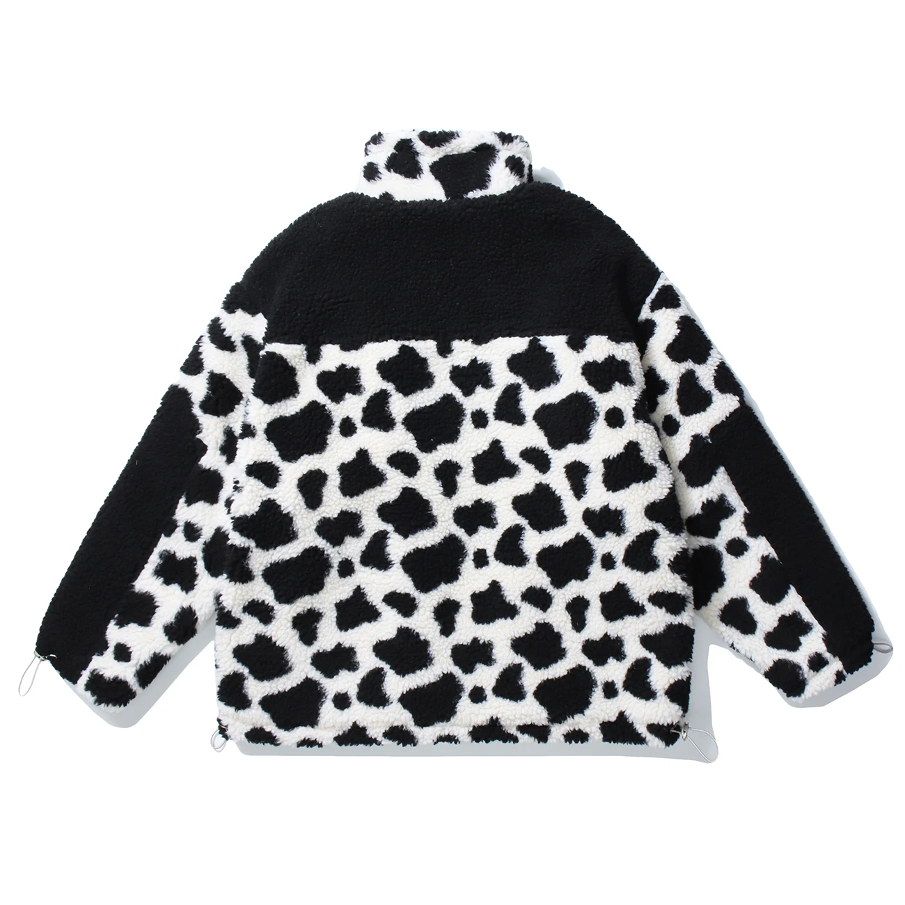 Винтажная парка с коровьим узором мягкая куртка для женщин и мужчин уличная