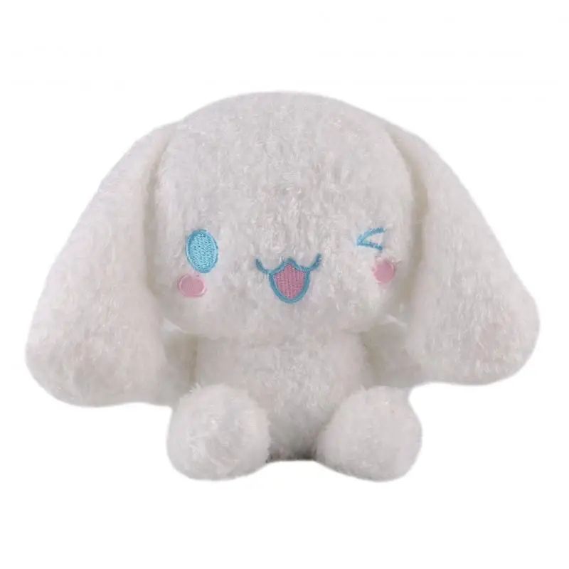 Sanrio Kawaii Kuromi Cinnamoroll Hello Kitty Melody Мультяшные Мягкие плюшевые кулоны-куклы для девочек