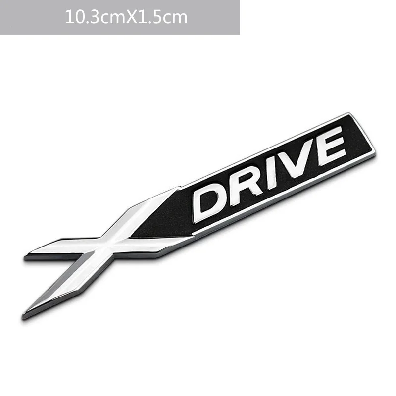 Автомобильные аксессуары 3D хромированный металл XDRIVE X DRIVE эмблема логотип