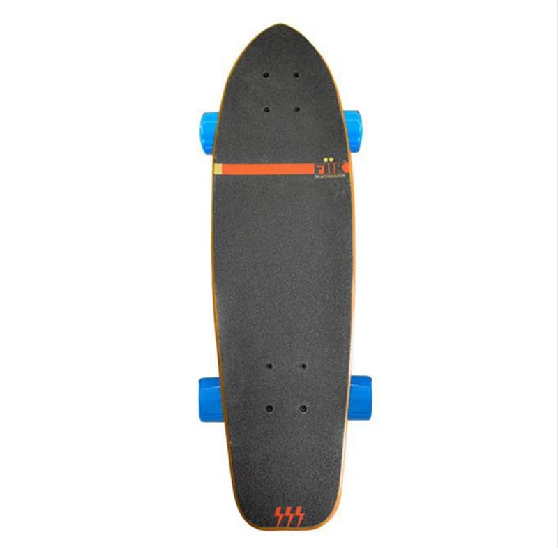

Skateboard 67.5X11X19cm Mini Cruiser Board Bamboo Aluminium Alloy Skateboards Retro Peny Skate Board Street Longboard