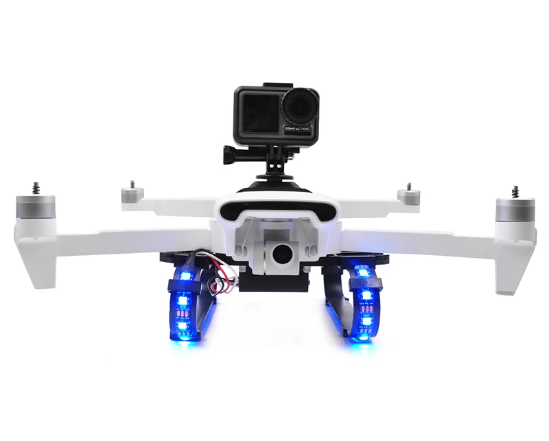 Светодиодный комплект расширенного шасси для XIAOMI Fimi X8 SE Drone аксессуары адаптер для экшн-камеры