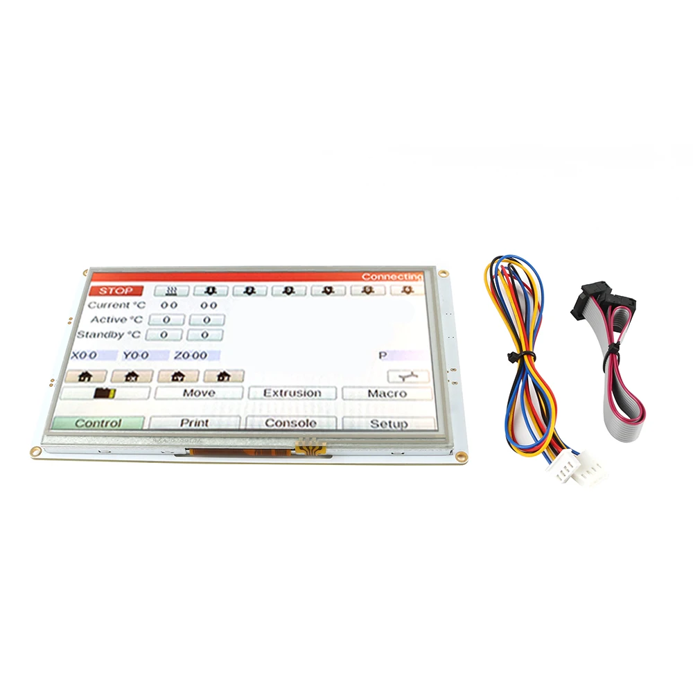 FYSETC 7 ''7 дюймов PanelDue 7i интегрированная панель цветной сенсорный экран контроллеры для DuetWifi Duet 2 V1.04 Duet 2 Ethernet