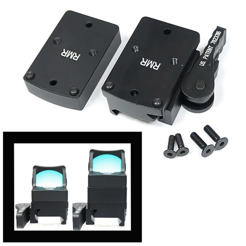 RMR мини красная точка крепление для прицела один раз автоблокировка планка