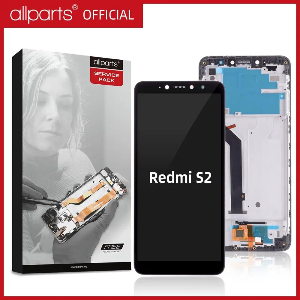 Дисплей для Xiaomi Redmi S2 LCD в сборе с тачскрином Оригинал 5.99'' черный