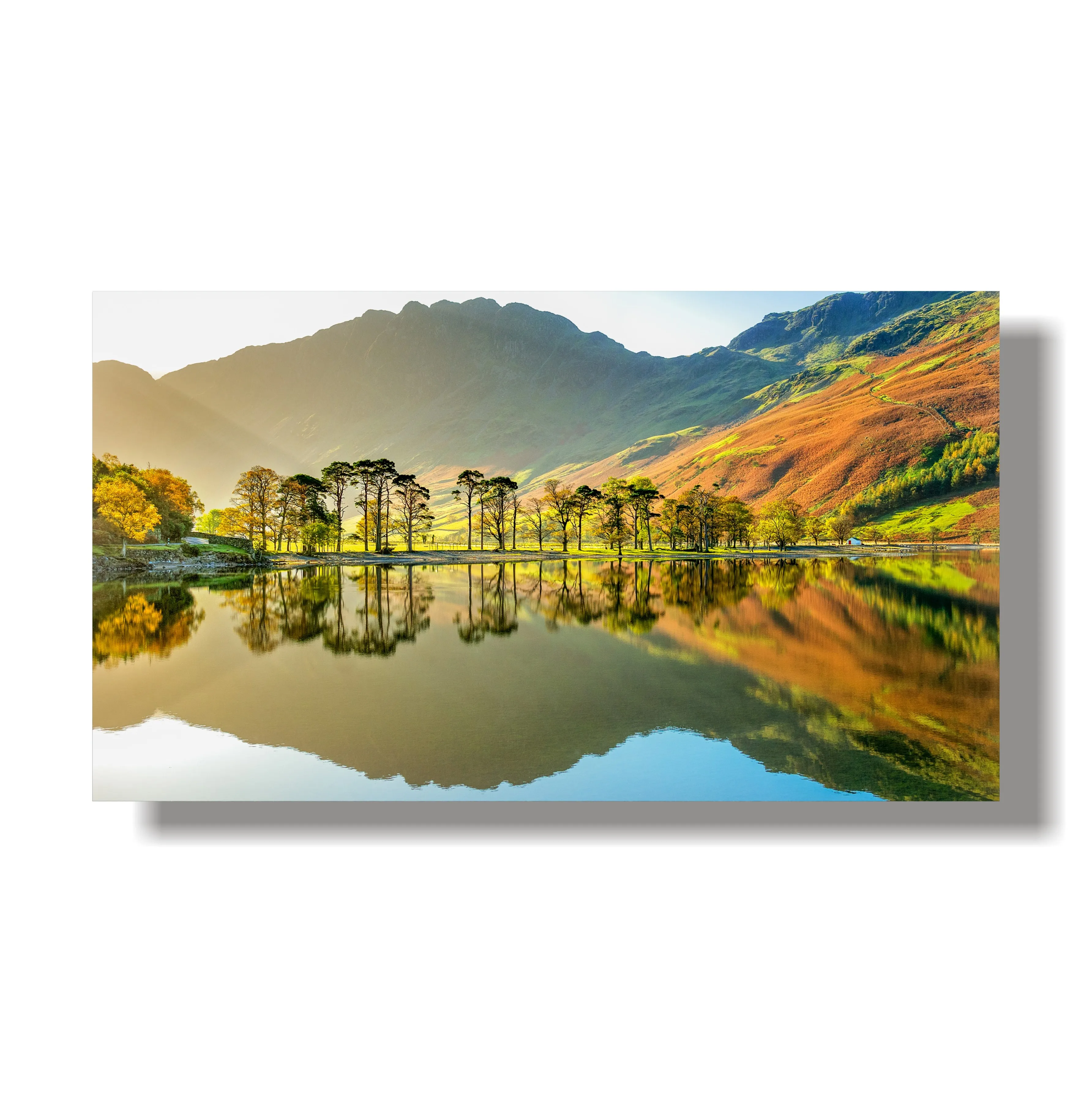 

Nature Landscape Nordic Poster Mountain Tree Canvas Art Print Modern Home Decor