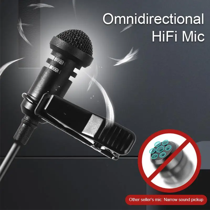 портативный мини микрофон с