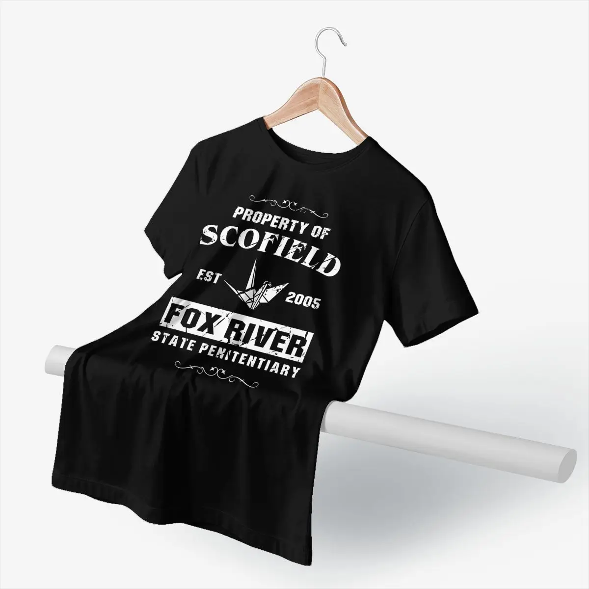 Футболка оверсайз с принтом Тюремный перерыв 100 хлопок | Мужская одежда