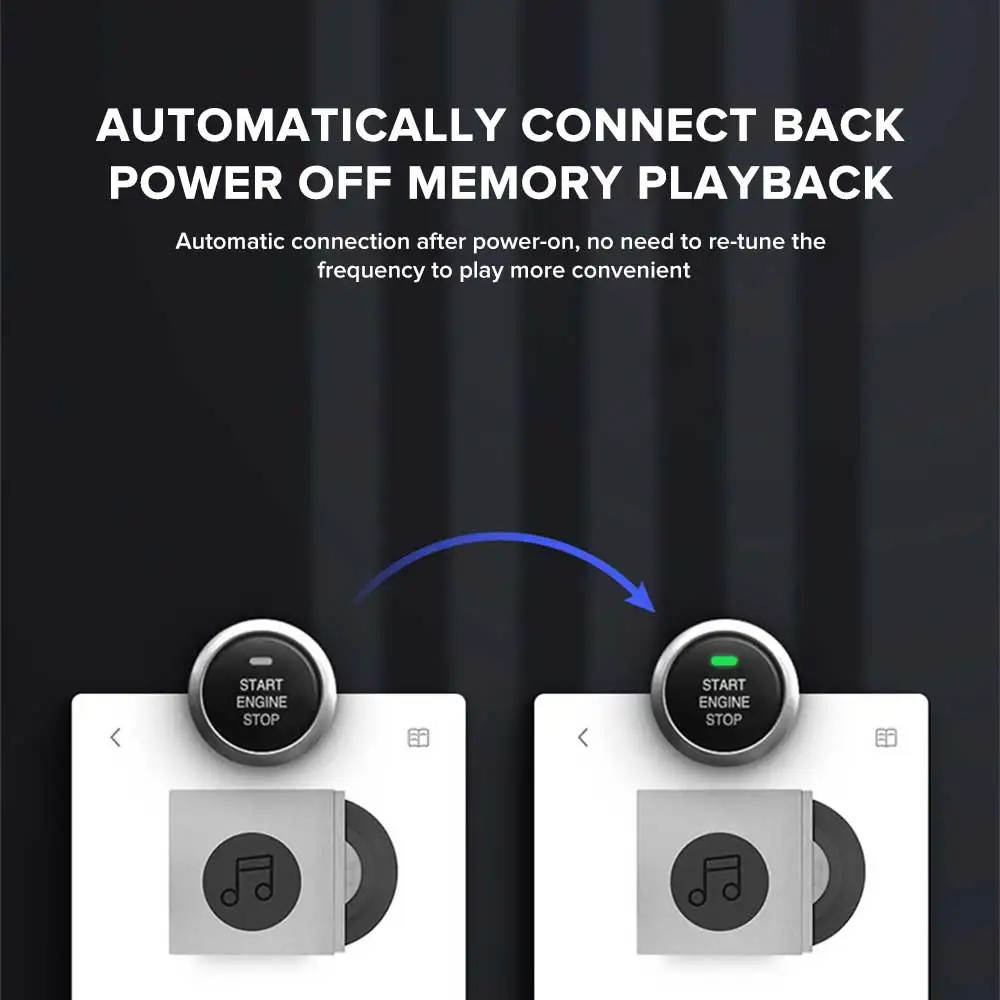 Автомобильный комплект громкой связи беспроводной Bluetooth FM-передатчик