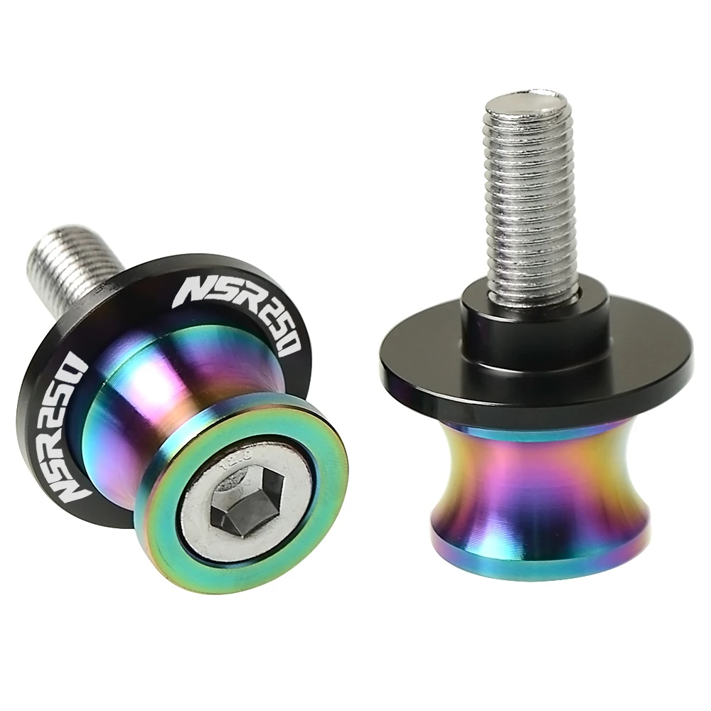 8mm multicolor M8 Поворотная педаль винты мотоцикл поворотники для трубных узлов Слайдеры для HONDA NSR250 MC18/MC21/MC22/MC19 1988-1994 1993 1992 - Цвет: 8mm multicolor