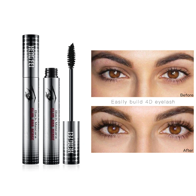 Тушь для ресниц 4d с шелковым волокном косметический набор полная