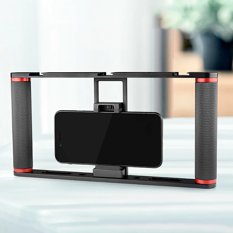 

AM05-PC05 Mobile Phone Handheld Camera Bracket Video Video Live Rabbit Cage with Stable Bracket