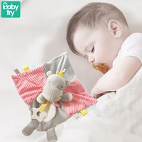baby stuffed animals doll plush toys for toddler 0 12 24 months comforter sleeping wipes for soft teether towels infant juguetes