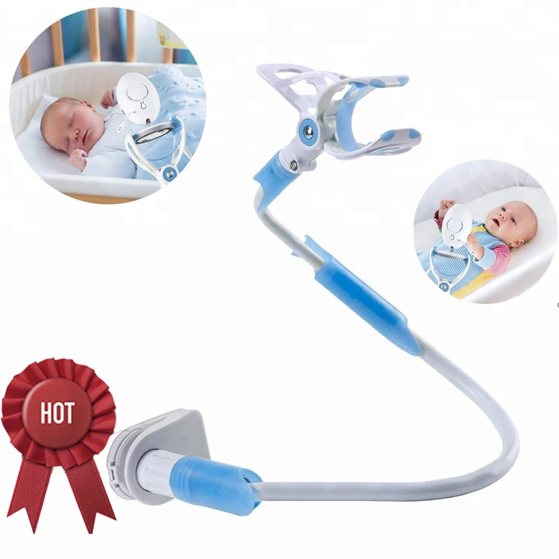 Универсальный держатель для видеоняни регулируемый длинный кронштейн детской