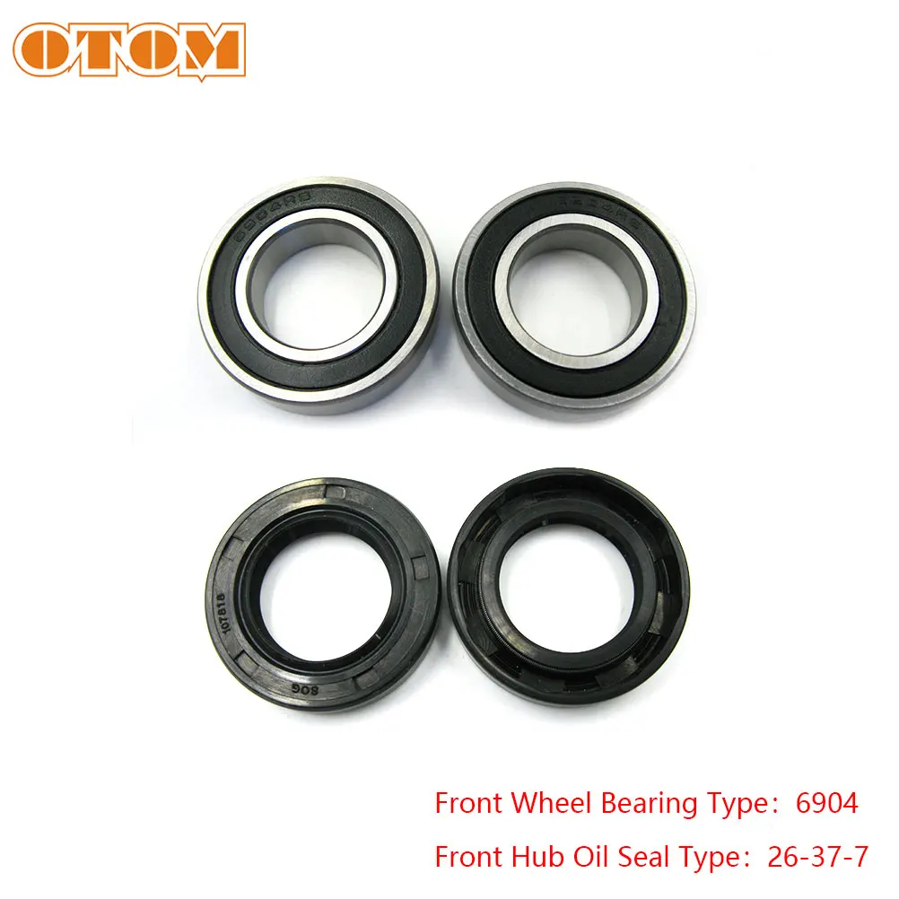 Оттм Мотокросс 6904 Передний Втулка Подшипника Колеса 26*37*7мм Маслосъемное кольцо Для CR125R CRF250RX CRF450RX CRF450L CR500R Мотоцикл Грязевой Велосипед на.