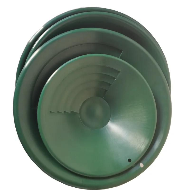 Посуда для панорамирования пластмассовая Золотая кастрюля горнодобывающей