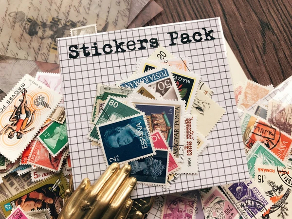 20 шт. 2019 винтажный маркировочный почтовый штамп с завода путешественника альбом