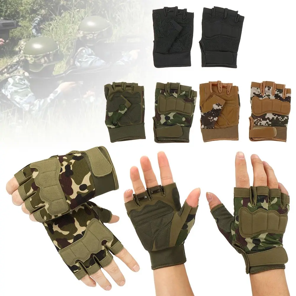 

Военные велосипедные перчатки для защиты пальцев для страйкбола для занятий спортом на открытом воздухе армейские перчатки для стрельбы т...